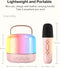 MUMUWIND KARAOKE MACHINE 2 MICROPHONES PORTABLE MINI KARAOKE MACHINE - PINK - Like New