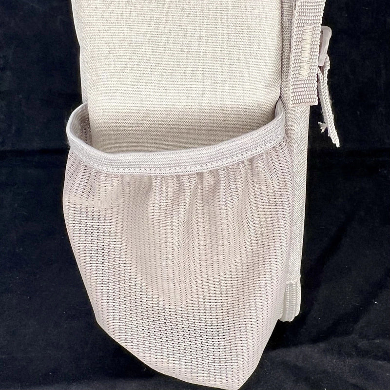 FUTON BAG INSULATED LUNCH BAG STYLE - STONE/LIGHT GRAY - Brand New