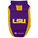 NCAA LSU Tigers Puffer Vest Dog Coat Large Best NCAA Licensed PET Warming Sports - Brand New