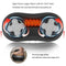 MASSAGEASE ADJUSTABLE NECK-SHOULDER MASSAGE PILLOW MAGIC STRAP - BLACK - Like New
