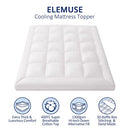 ELEMUSE Extra Thick Cooling King Mattress Topper 1300 GSM - Scratch & Dent