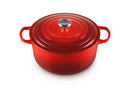 Le Creuset Enameled Cast Iron Signature Round - CERISE - Like New
