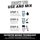 HELIMIX 2.0 VORTEX BLENDER SHAKER BOTTLE HELIMIX 2.0 - WHITE - Brand New