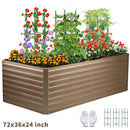 SONFILY PLANTER RAISED BEDS,RAISED GARDEN BEDS OUTDOOR - Scratch & Dent