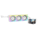 THERMALTAKE MAGCURVE 360 ULTRA CPU LIQUID COOLER 3X120MM 500~2500RPM - WHITE - Like New