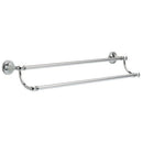 DELTA FAUCET 132891 Silverton Bath Hardware Accessory 24 Double Towel - Chrome - Brand New