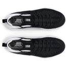 UNDER ARMOUR WOMEN'S FLOW ACE LOW VOLLEYBALL SHOES BLACK/WHITE SIZE 8 - Like New