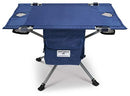 Sport-Brella SunSoul Portable Folding Table for Outdoor Camping, Picnics, Navy - Like New