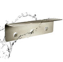 Nebia NSH-XL-SRN Extra Large Aluminum Shower Shelf, Wall Mounted Caddy, Nickel - Like New