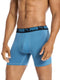 PFA23M151776 PUMA MEN 4 PACK ACTIVE STRETCH BOXER BRIEFS BLUE COMBO SIZE L - Like New