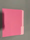 OFFICE DEPOT 2-TONE FILE FOLDERS, 1/3 CUT, LETTER SIZE, PACK OF 24 - PINK - Like New