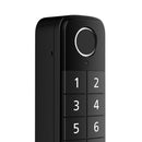 PHILIPS HOME ACCESS WI-FI RETROFIT DOOR LOCK KEYPAD FINGERPRINT SCANNER - BLACK - Like New