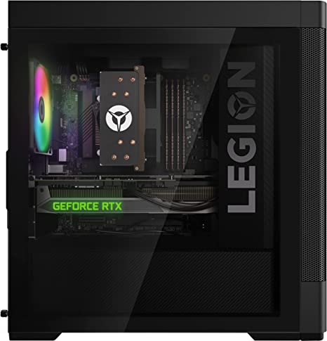 LENOVO LEGION T5 I7-12700H 16GB 1TB HDD 1TB SSD RTX-3070 90SU000FUS - BLACK - Like New
