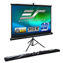 Elite Screens Tripod Series 92" 8K / 4K Ultra HD T92UWH - Black - Brand New