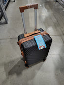 ROSAMO 20IN HARD SHELL EXPANDABLE CARRY-ON SUITCASE - BLACK - Like New