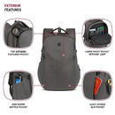 SwissGear VersaMax, Light Grey Heather, 18-Inch - Brand New