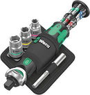 WERA ZYKLOP POCKET SET 2, RATCHET SET, 18 PIECES - MULTICOLOR - Like New
