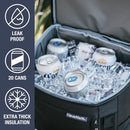 CLEVERMADE PACIFICA BACKPACK COOLER, DUSTY TEAL/MIDNIGHT - Like New