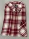 BLACK HORSE WOVEN PLAID SHIRT - MENS L - RED/WHITE/YELLOW - Brand New
