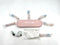UPHYLIAN U PHYLIAN SONIC ELECTRIC TOOTHBRUSH 5 BRUSH MODES - PINK - Like New