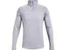 1360712 UNDER ARMOUR Men's Command 1/4 zip Pullover Mod Gray 2XL - Like New