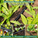 TUZOC SOAKER HOSE, 50 FT, 1/2 LINKABLE CONSISTENT DRIP IRRIGATION HOSES - BLACK - Brand New