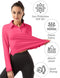 FKEEP WOMEN LONG SLEEVE POLO SHIRT GOLF SPORT TOP ATHLETIC SPORTSWEAR - L - Brand New