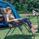 Timber Ridge Balsam Deluxe Zero Gravity Lounger Oversize Outdoor Recliner Chair - Like New