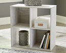Signature Design by Ashley Socalle Modern 3 Cube Storage Organizer Bookcase - Brand New