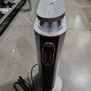 YOKEKON 2 IN 1 TOWER HEATER WITH HUMIDIFIER, LCD DISPLAY, REMOTE - GRAY/BLACK - Like New