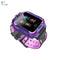 ICARGPS 4G Smart GPS Positioning Video Call 360° Rotation Kids Watch  - PURPLE Like New