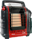 Mr.Heater F232000 MH9BX Buddy 4,000-9,000-BTU Indoor-Safe Portable - Red-Black - Like New