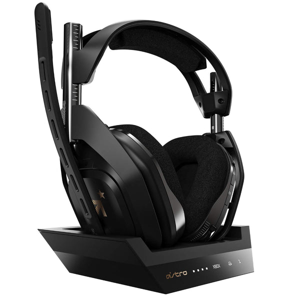 ASTRO Gaming A50 Wireless Headset + Base Station - 939-001680 - Black/Gold New