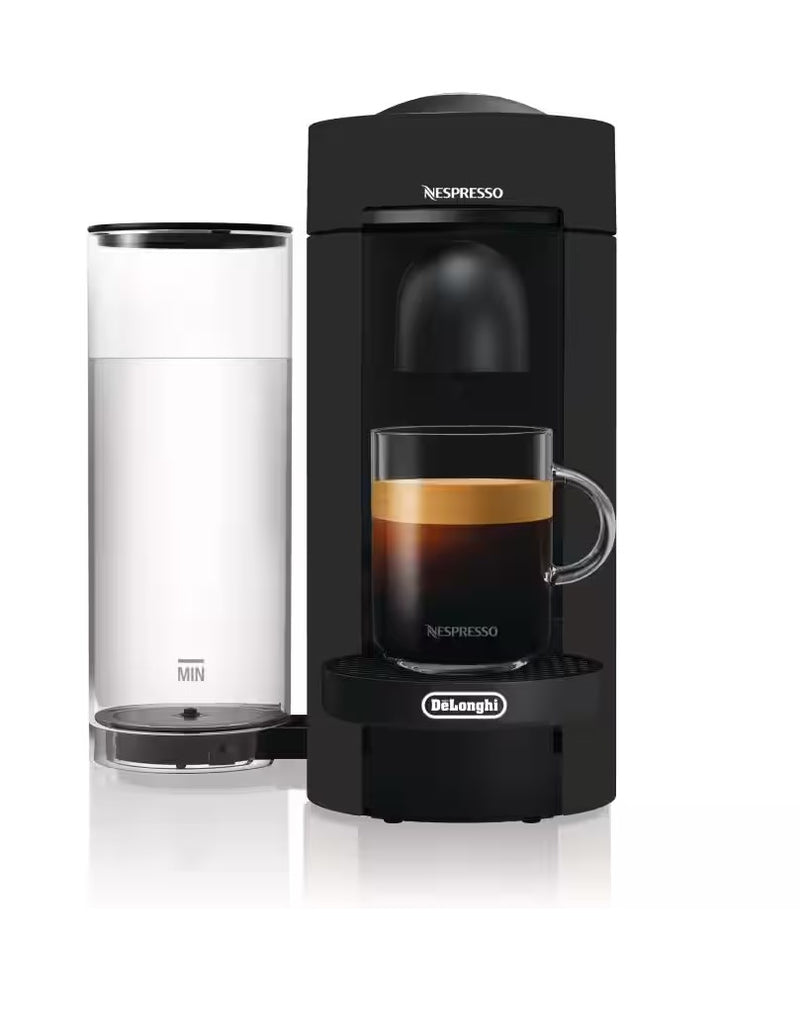 Nespresso VertuoPlus Coffee Machine by De'Longhi 5oz (MACHINE ONLY) -Matte Black Like New