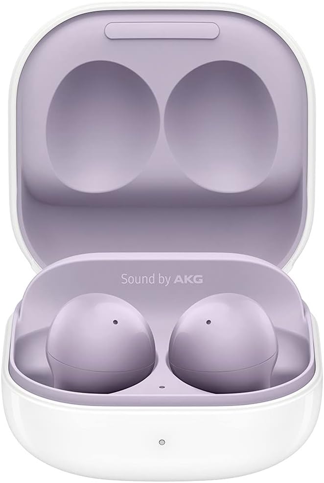 SAMSUNG Galaxy Buds2 True Wireless Earbuds Bluetooth SM-R177NLVAXAR - Lavander Like New