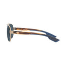 COSTA DEL MAR UNISEX COSTA LORETO POLARIZED SUNGLASSES 56MM GOLDEN PEARL/GRAY - Like New
