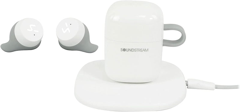 Epsilon Soundstream H2GO True Wireless Earbuds HEQC-WT - White New