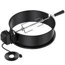 ONLYFIRE BRK-6009 ROTISSERIE RING KIT FOR CHARCOAL GRILLS F-BRK6009-PS1 - Silver - Like New