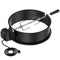ONLYFIRE BRK-6009 ROTISSERIE RING KIT FOR CHARCOAL GRILLS F-BRK6009-PS1 - Silver - Like New