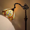 Tiffany Reading Floor Lamp,Stained Glass Vintage Floor Light - Scratch & Dent