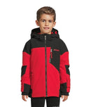 SPYDER BOYS' LEADER JACKET SIZE YOUTH 16 BLACK RED - Like New