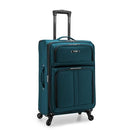 U.S. TRAVELER Anzio Softside Expandable Spinner Luggage 26" US08120E26 - TEAL - Brand New