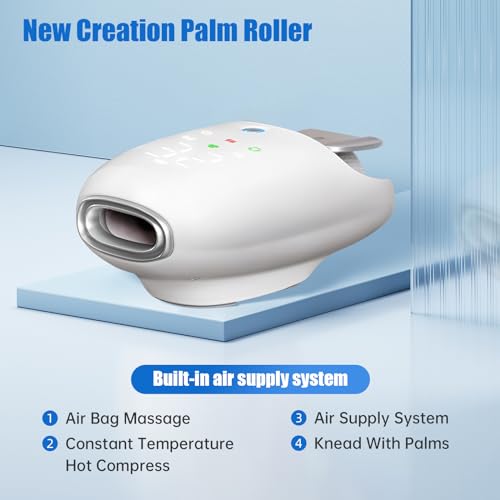 EHIGHTOP CORLESS ELECTRIC SMART HAND MASSAGER FE-0161 - WHITE - Like New