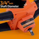 SUPERHANDY ELECTRIC EARTH AUGER AND DRILL BIT, 6" X 30" DRILL BIT, 3/4" SHAFT - Like New