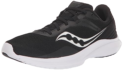 S20910 SAUCONY MEN'S CONVERGENCE SNEAKER - SIZE: MEN 8 - BLACK/WHITE - Like New