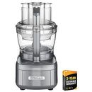 Cuisinart Elemental Food Processor with 11-Cup and 4.5-Cup Workbowls, Gunmetal - Like New