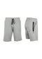 BLU ROCK ROCK WOMENS LOOSE FIT TECH FLEECE SHORTS - SIZE L - HEATHER GRAY - Brand New