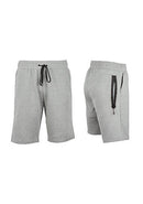 BLU ROCK NEW YORK WORKOUT SHORTS - SIZE: MEN M - HEATHER GRAY - Brand New
