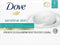 Dove Sensitive Skin Beauty Bar Unscente4oz(Pack of 8) - WHITE - Brand New