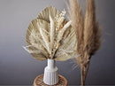 Chrissenia Dried Palm Leaves 18" with Boho Dried Flowers | B09Z6537KY - Like New
